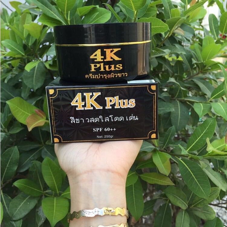 Kem dưỡng siêu trắng body 4K plus Thái Lan