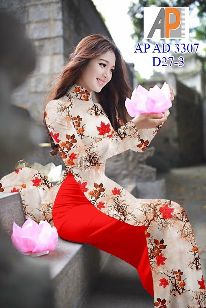 Vải áo dài lá phong