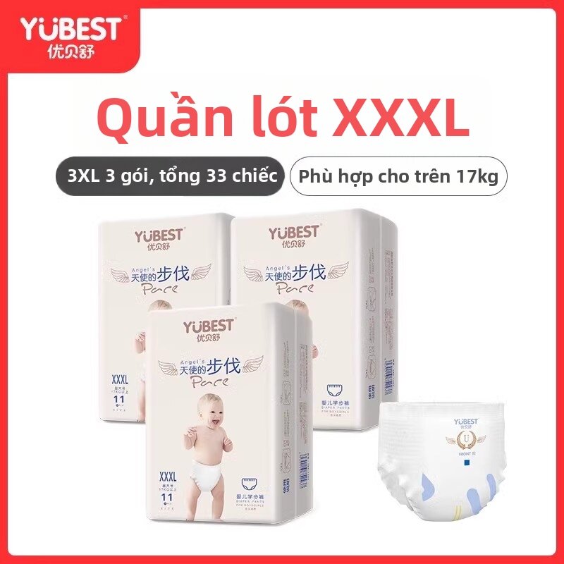 YUBEST | Quần Tã Siêu Mỏng Thoáng Khí Cho Bé Sơ Sinh