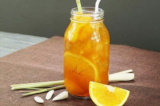 (Gói 1kg)Trà Đào Hòa Tan. PHA SẴN SIÊU NHANH, thơm ngon đúng vị.