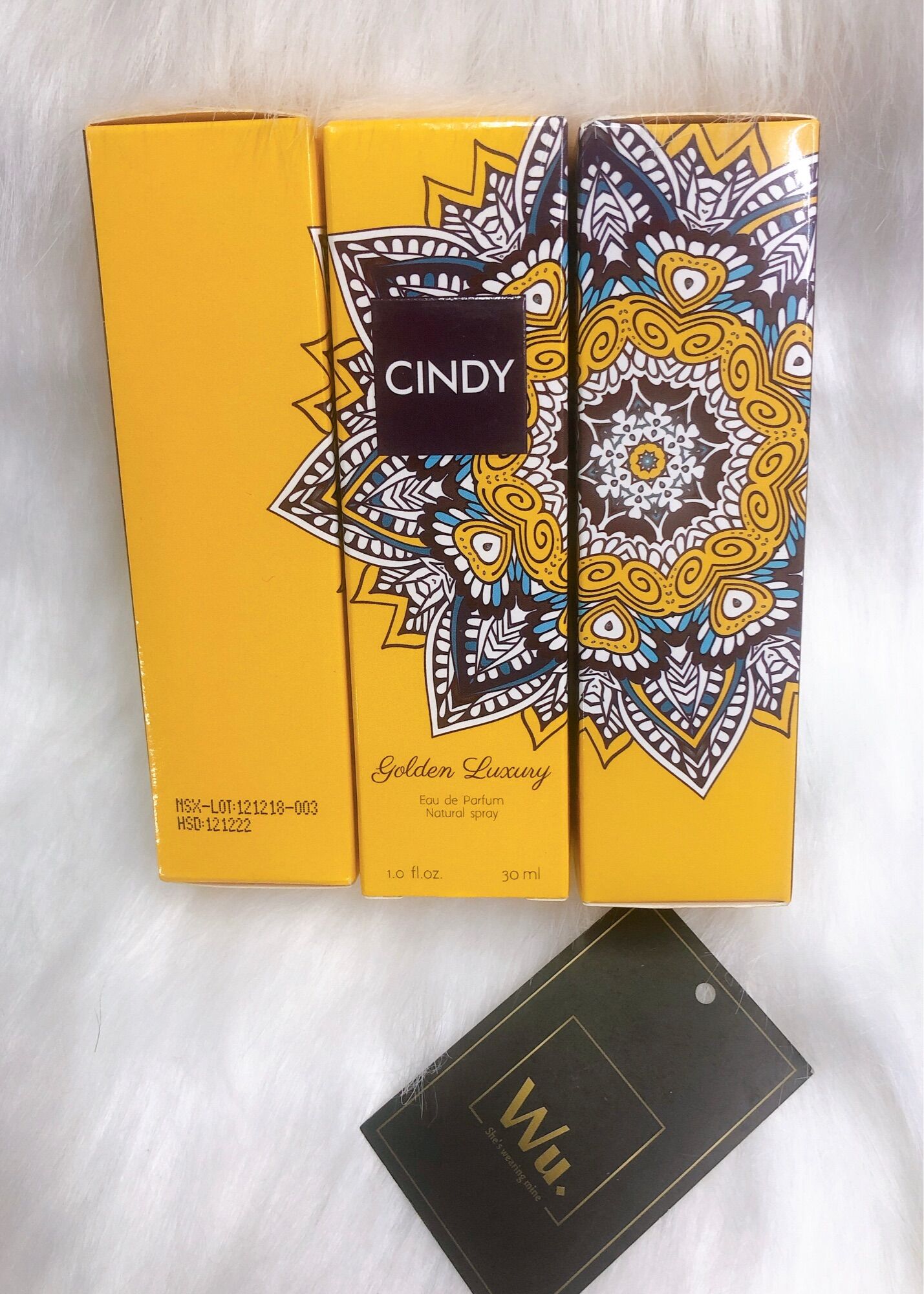 Nước hoa Cindy Golden Luxury 30ml