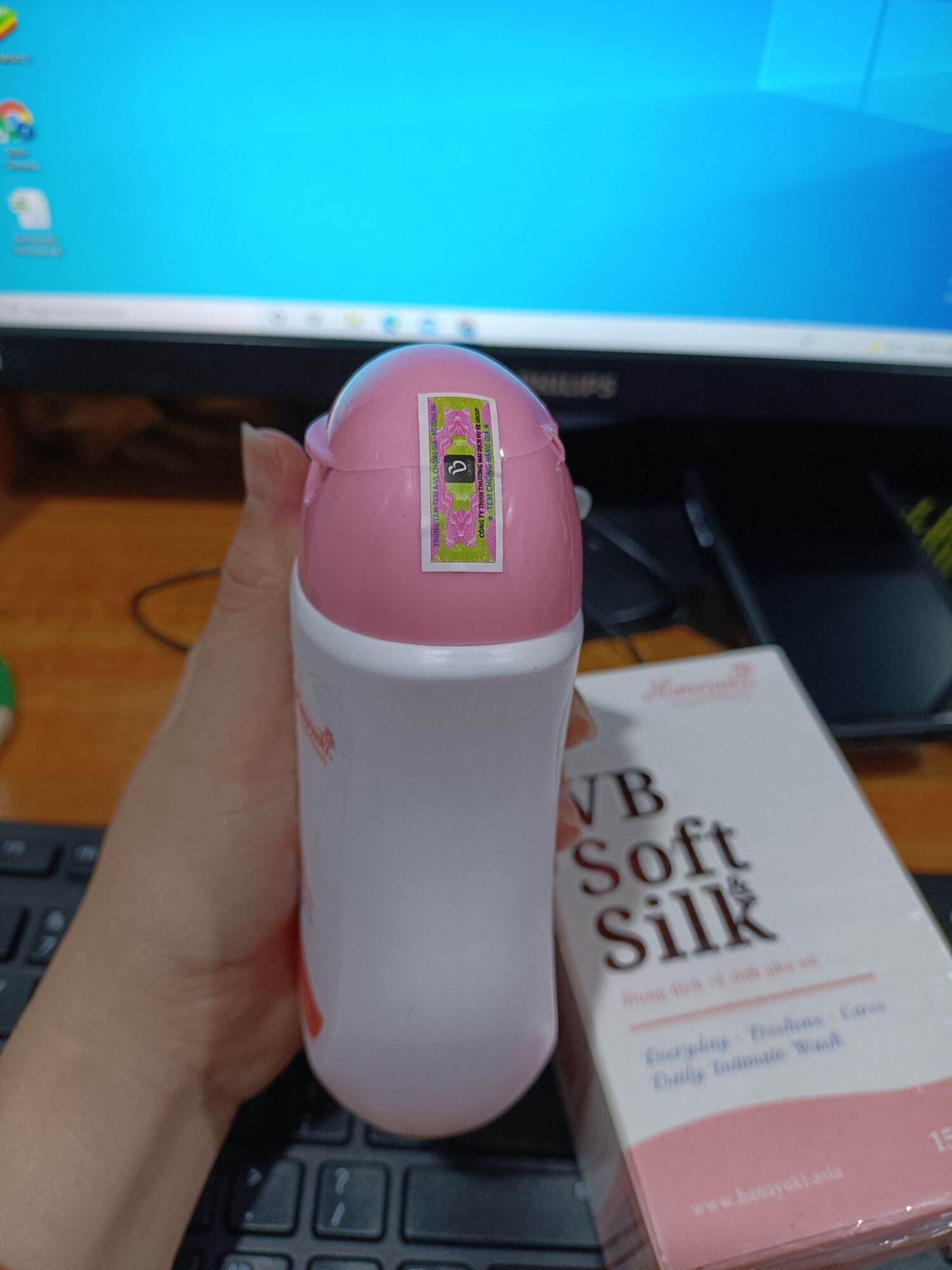 Dung dịch vệ sinh hana hồng