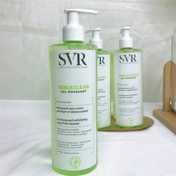 Sữa rửa mặt SVR Sebiaclear Gel Moussant cho da dầu 400ml