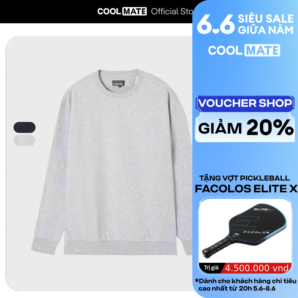 [OUTLET - KHÔNG ĐỔI TRẢ]Áo Sweater Oversize 100% Cotton Coolmate