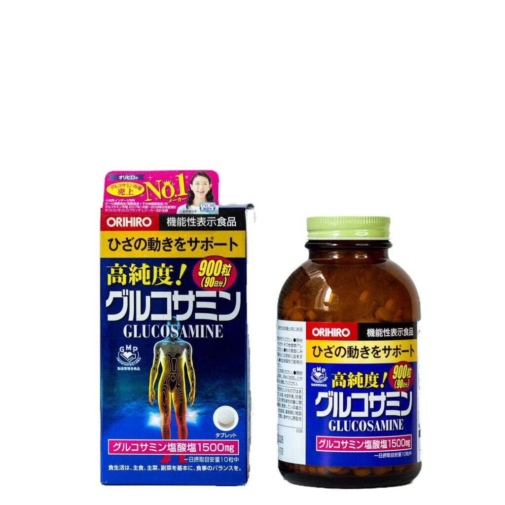 mới Viên uống bổ sung Glucosamine ORIHIRO Nhật Bản giảm đau xương khớp