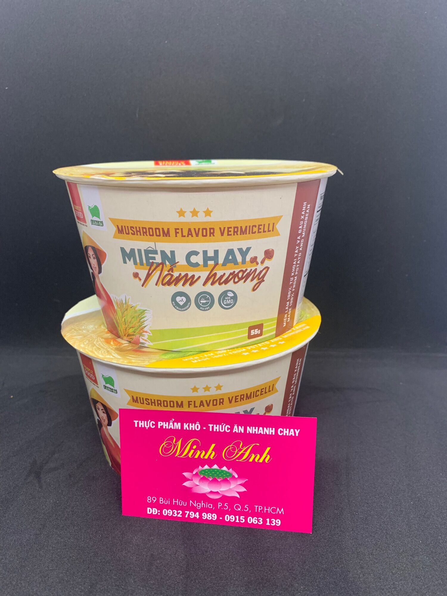 Miến Tô Chay Nấm Hương  ( Thùng 9 Tô )