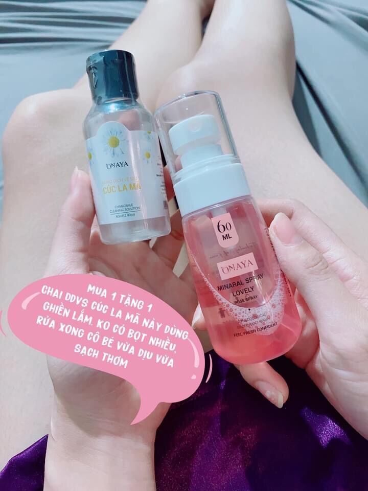 {MUA 1 Tặng 1} Xịt khoáng vùng kín + Tặng kèm DDVS[Cam kết hàng chính hãng 100%]