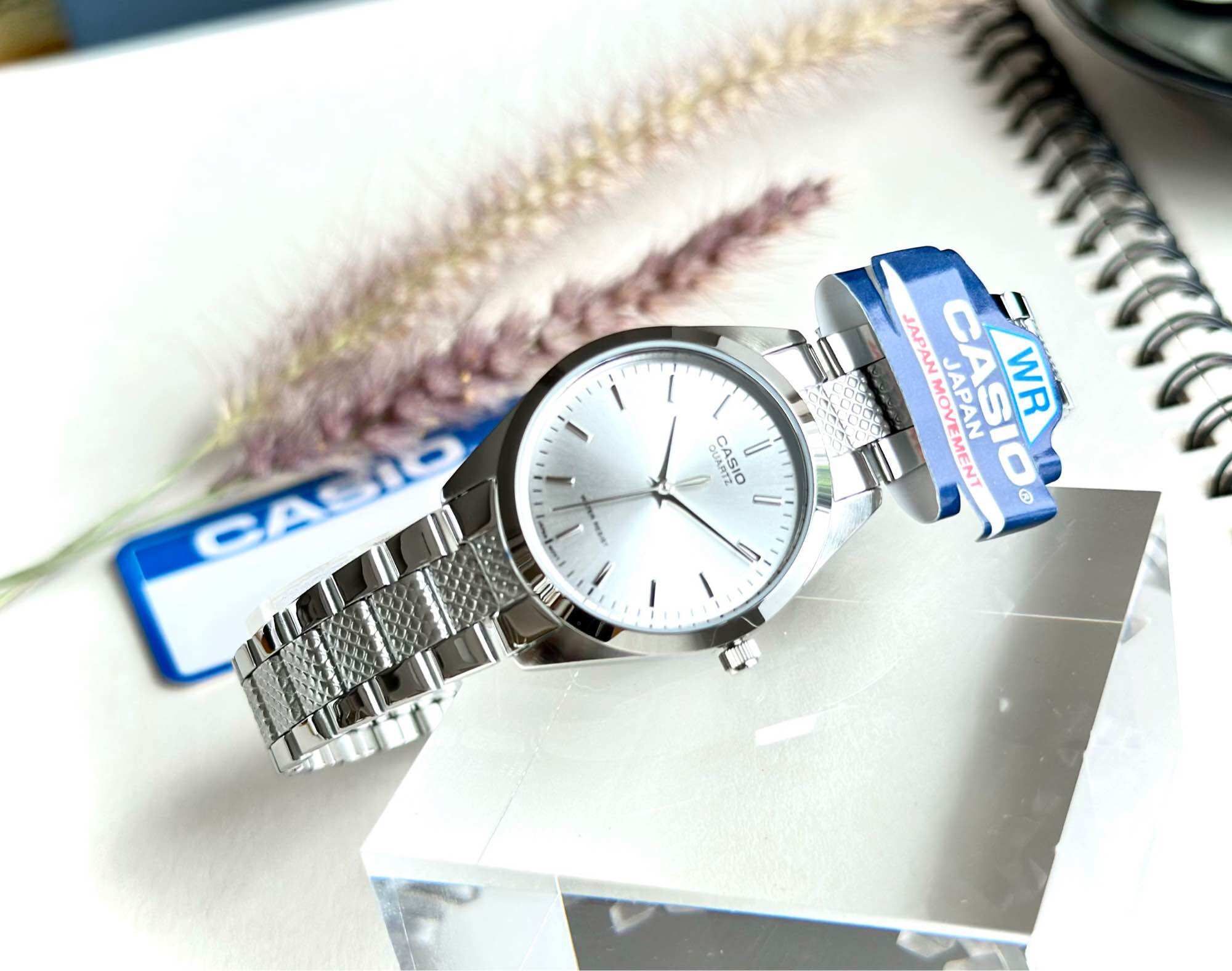 Đồng Hồ Nữ Casio Japan Dây Thép LTP-1274D-7A