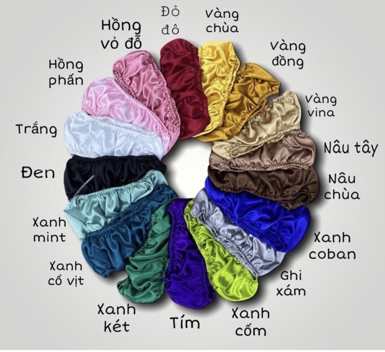Bộ đùi lụa mặc giảm béo, massage, xông hơi cho spa chất phi lụa mát, chun co giãn tốt