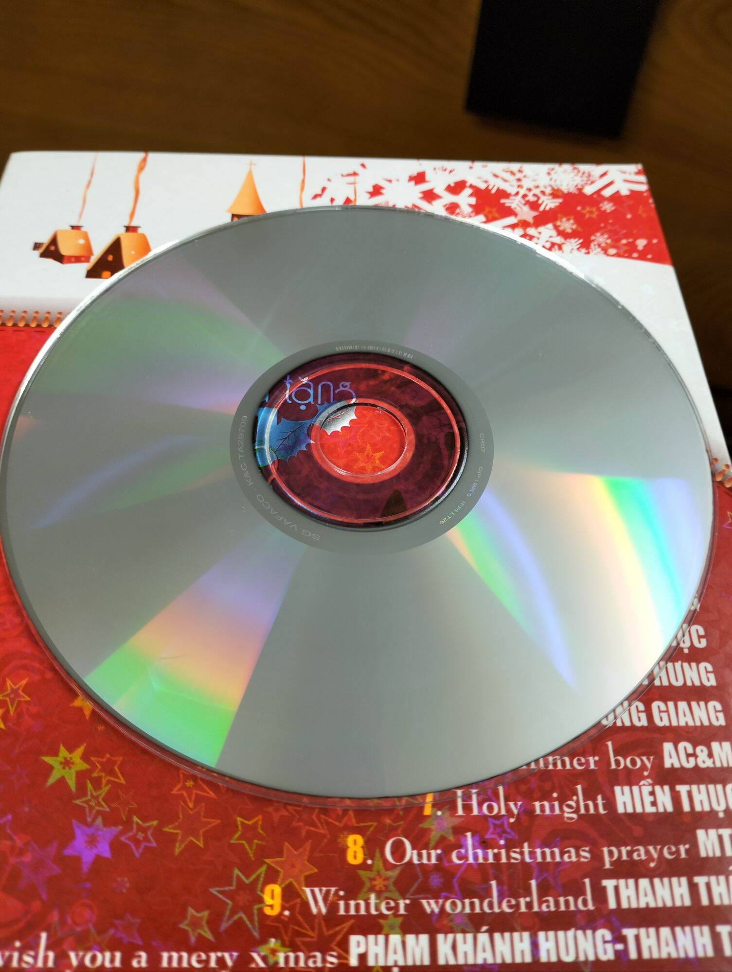 đĩa CD - Quà tặng giáng sinh