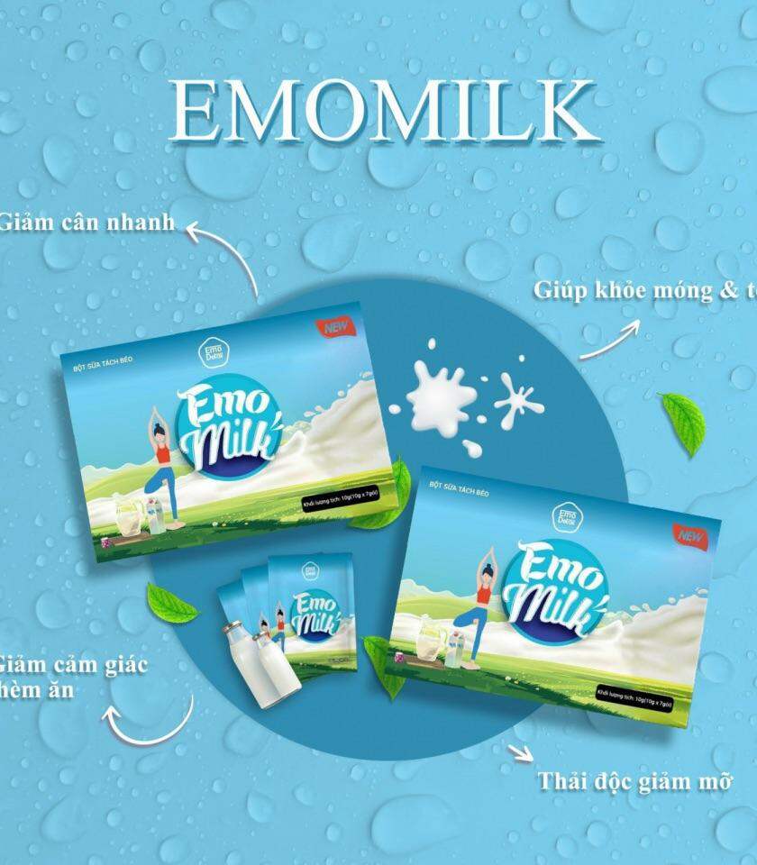 Emoslim giảm cân vị sữa