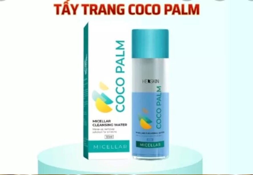 nước tẩy trang Herskin co co PALM cao cấp.
