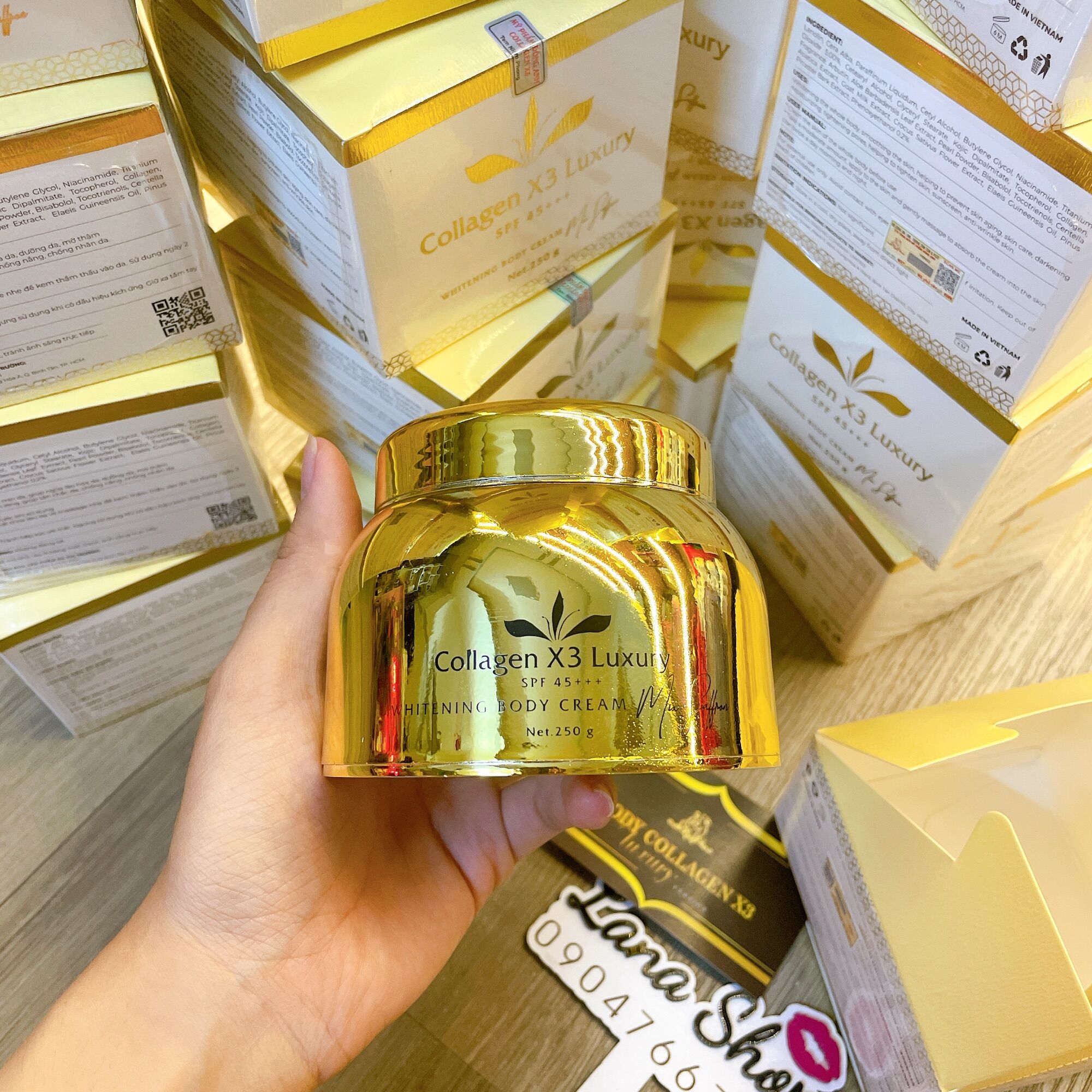 Kem body colagen x3