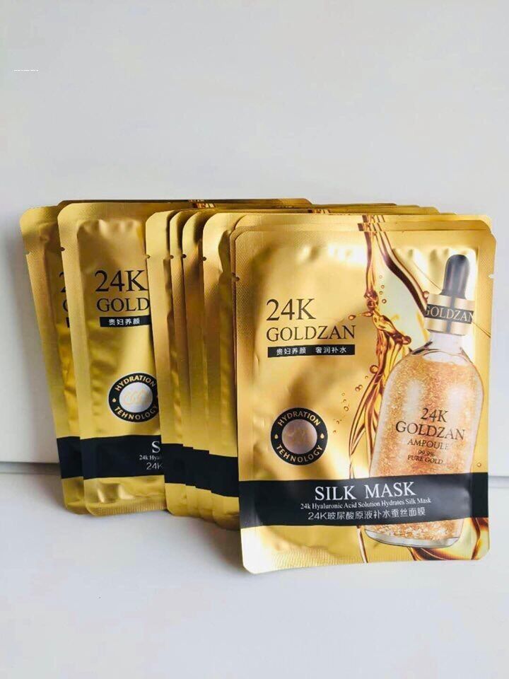 Mặt nạ vàng 24k Goldzan (10 Miếng)