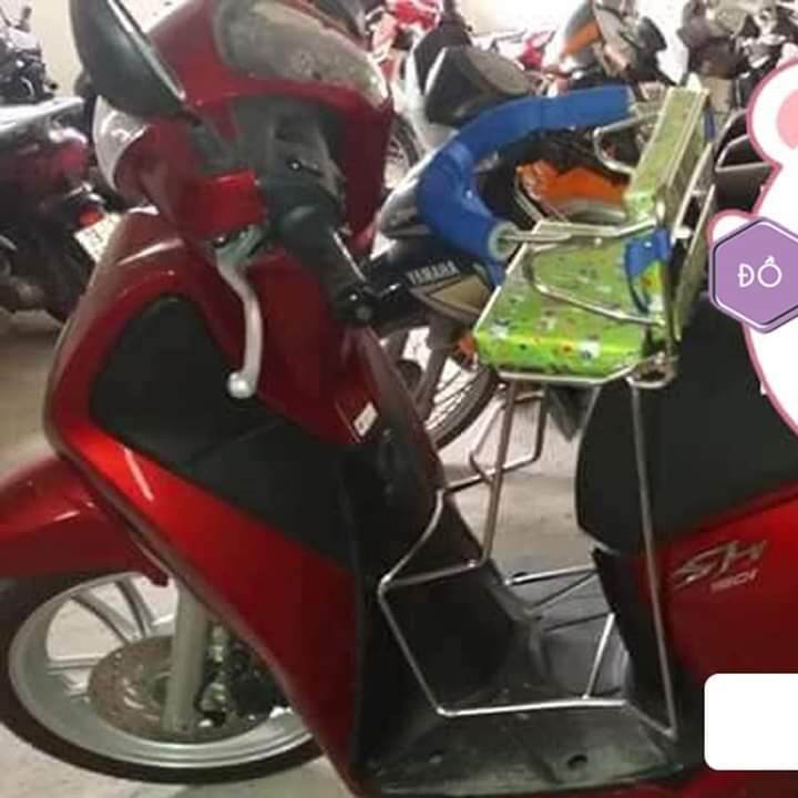 [HCM][Mã MKBCFAIR1 hoàn 8% xu đơn 400K] Ghế ngồi xe máy cho bé ?? SỈ= LẺ ?? Xe Tay Ga Yên Nệm Không TựaAn