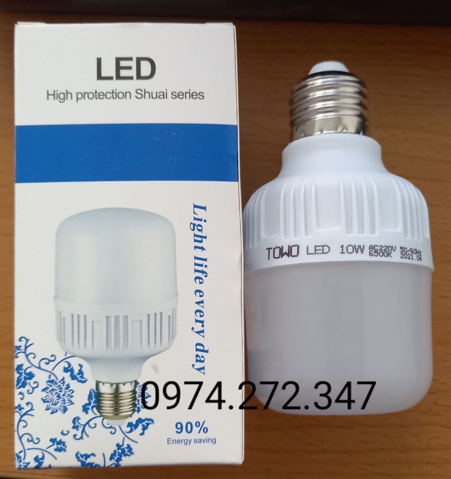 Bóng đèn led 10w giá sỉ tiết kiệm điện