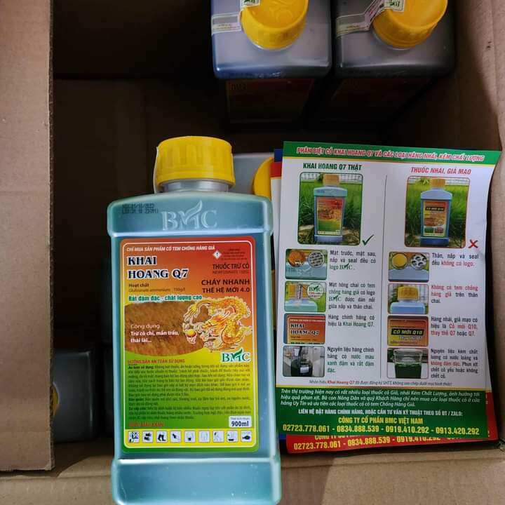 Khai hoang Q7 chai 900ml