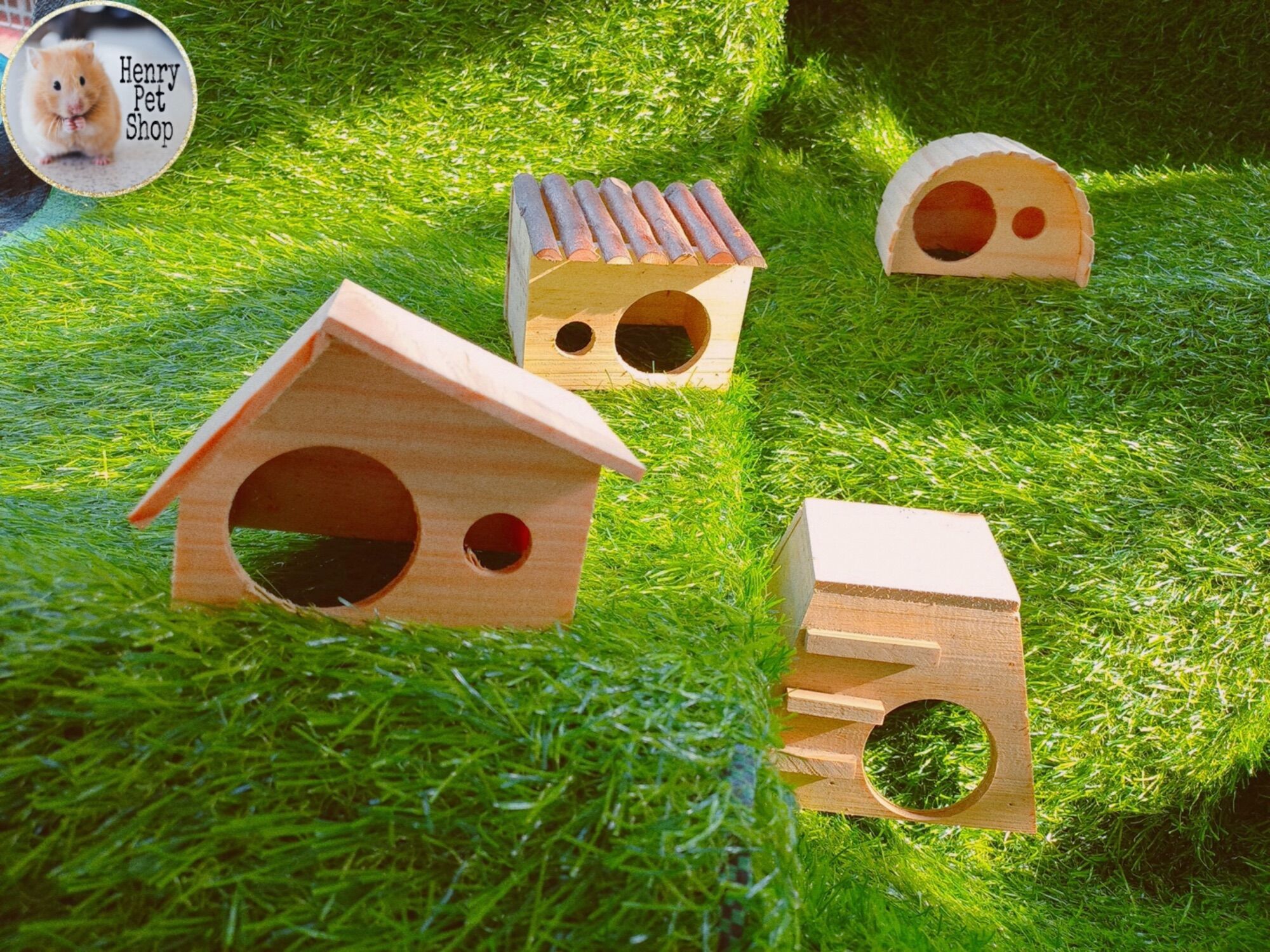Nhà ngủ gỗ cho Hamster