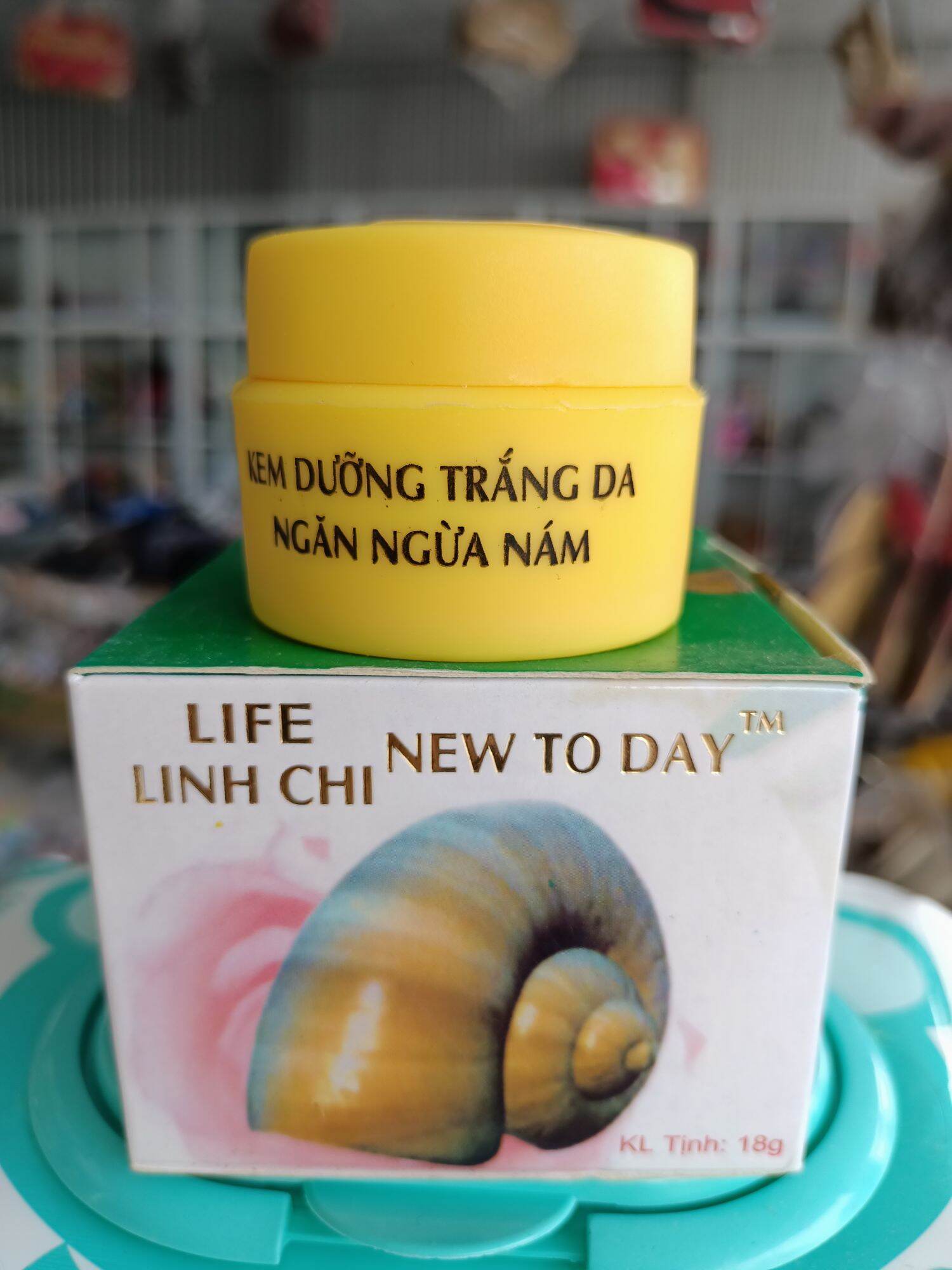 kem ốc sên linh chi new today