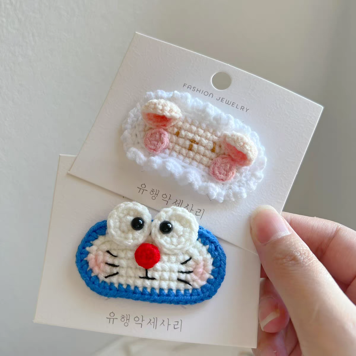 [Handmade] Kẹp tóc cute bằng len nhiều mẫu 🥰