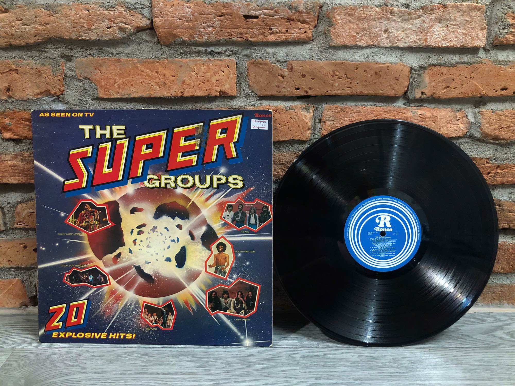 Đĩa than vinyl nhạc Rock Tổng hợp
✅Album: The Super Groups – 20 Explosive Hits!