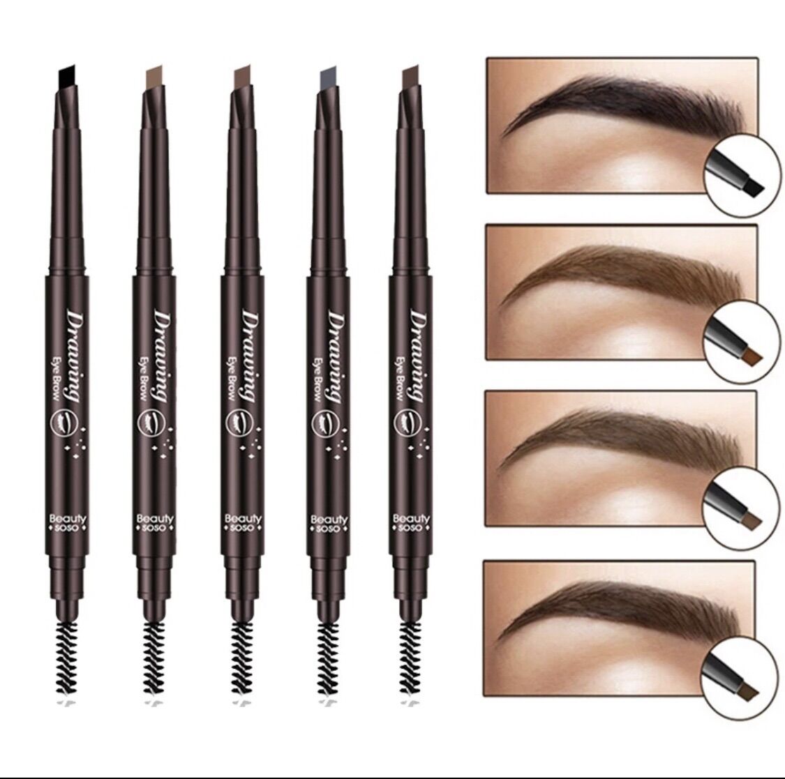 Chì kẻ mày 2 đầu chống thấm nước 0.35g