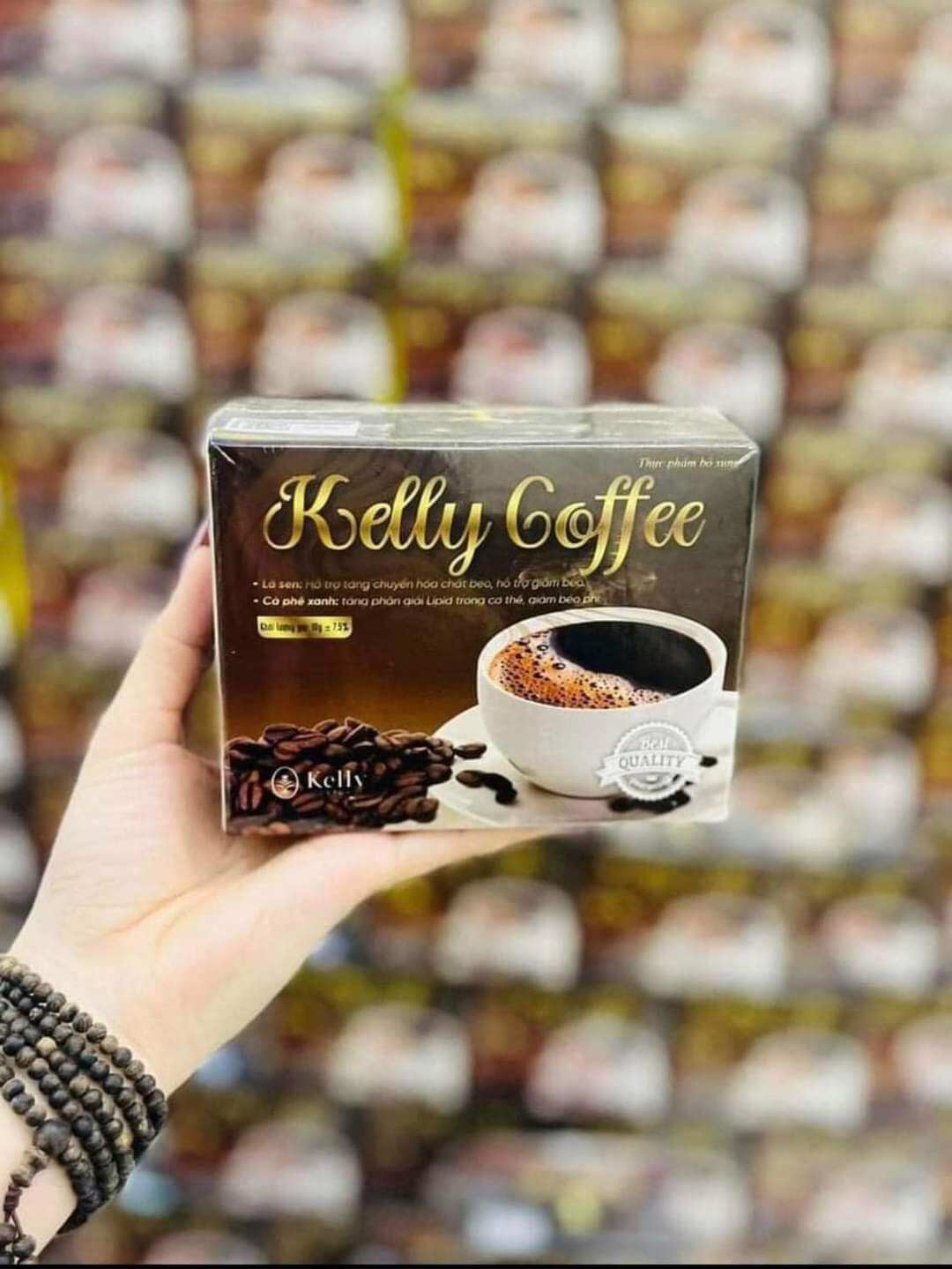 Kelly detox- cà phê giảm cân diet vip chính hãng