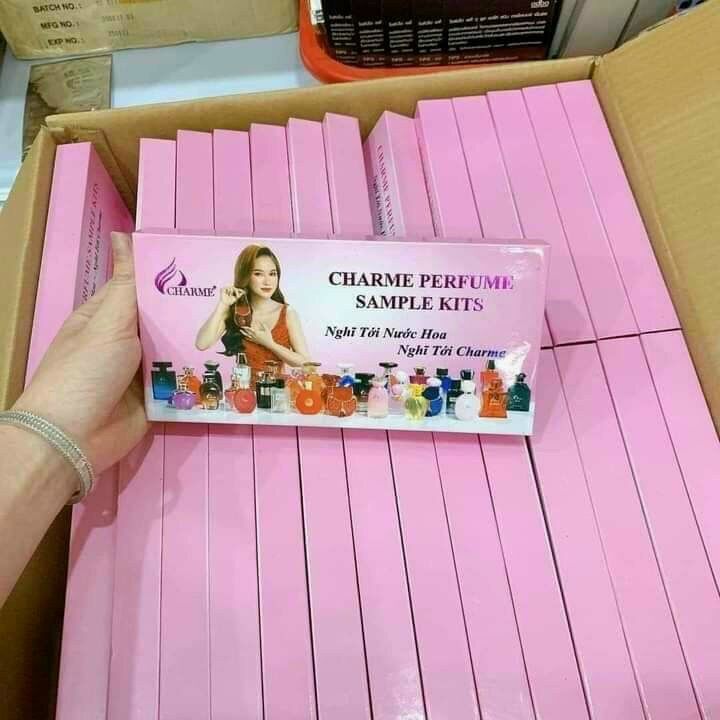 Charme Bộ Tesr nước hoa 30 mùi