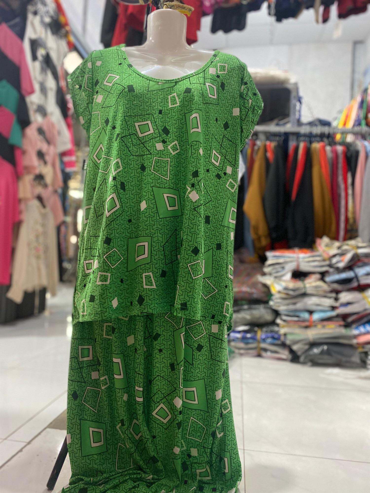 Đồ bộ thun lạnh lửng ống rộng bigg size 60-80 kg