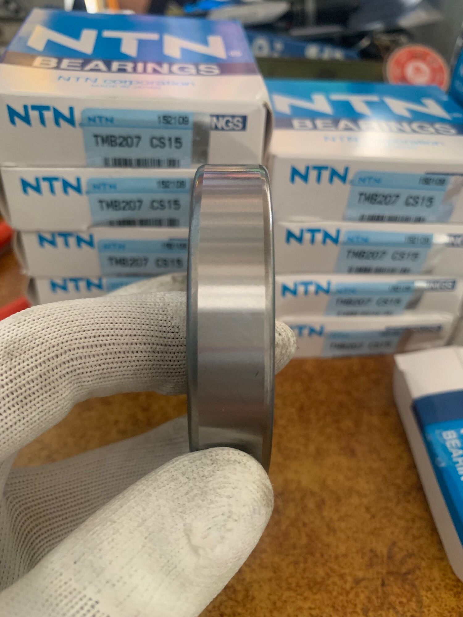 [CHUYÊN DỤNG] Vòng bi bạc đạn Nhật NTN 6207 (TMB207 CS15) dày 15mm