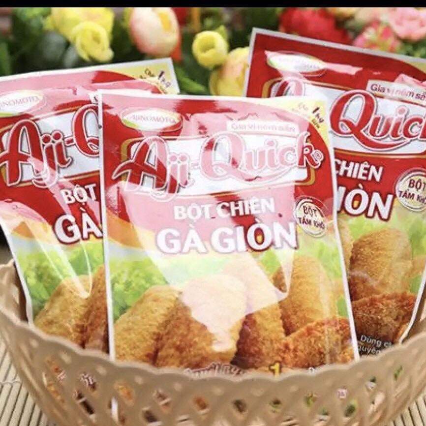 CB 5 Bột chiên Gà giòn chuyên dụng Ajiquick túi 42G