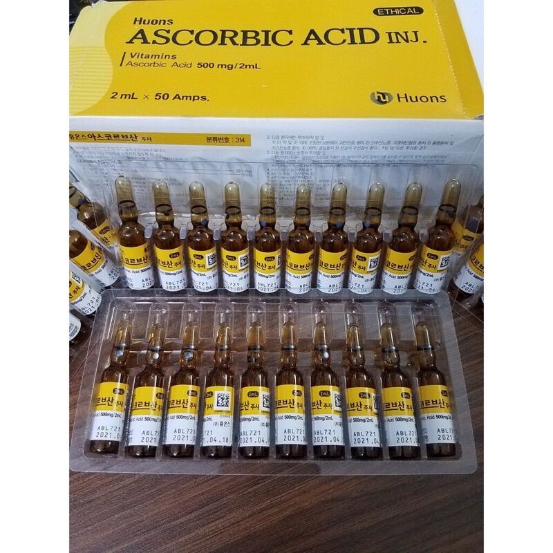 Serum tinh chất vitamin C hộp 50 ống
