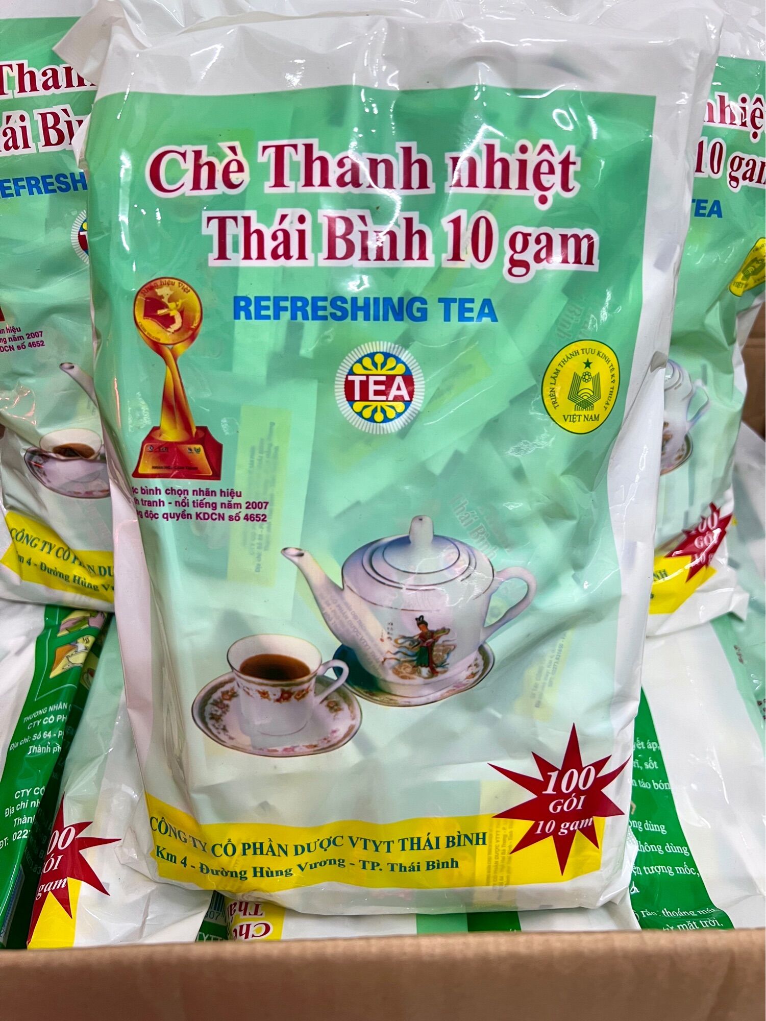 Trà ( Chè) Thanh Nhiệt Thái Bình 100Gói