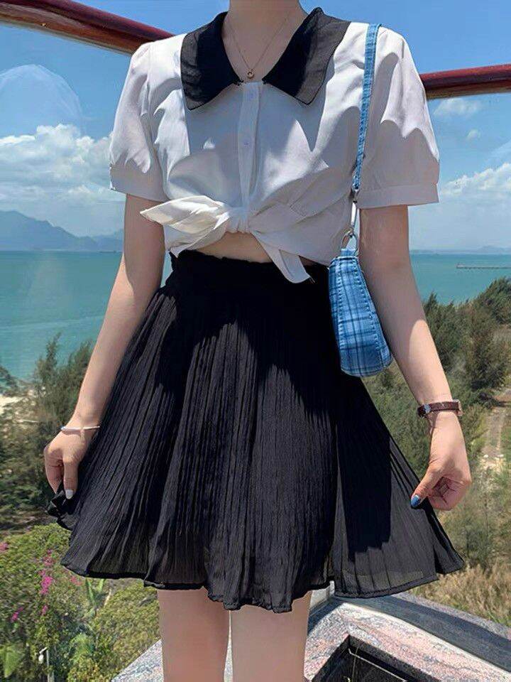 [HCM]CHÂN VÁY VOAN DẬP LY NGẮN
