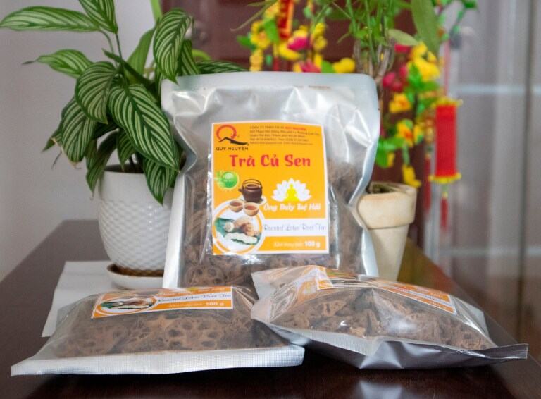 TRÀ CỦ SEN QUY NGUYÊN GÓI 100G