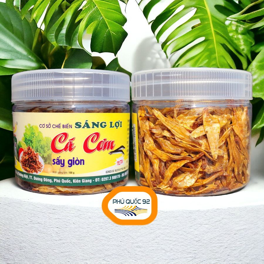 Cá cơm sấy giòn phú quốc hủ 100g