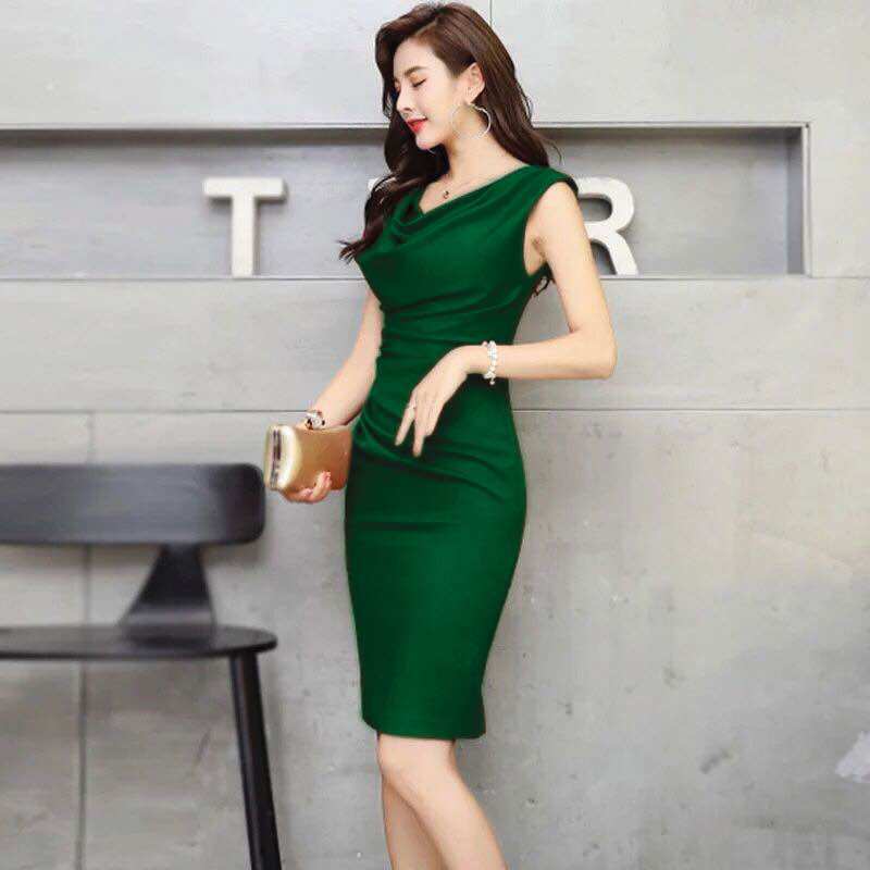 ĐẦM BODY ĐỎ CỔ ĐỔ EO CÁCH ĐIỆU