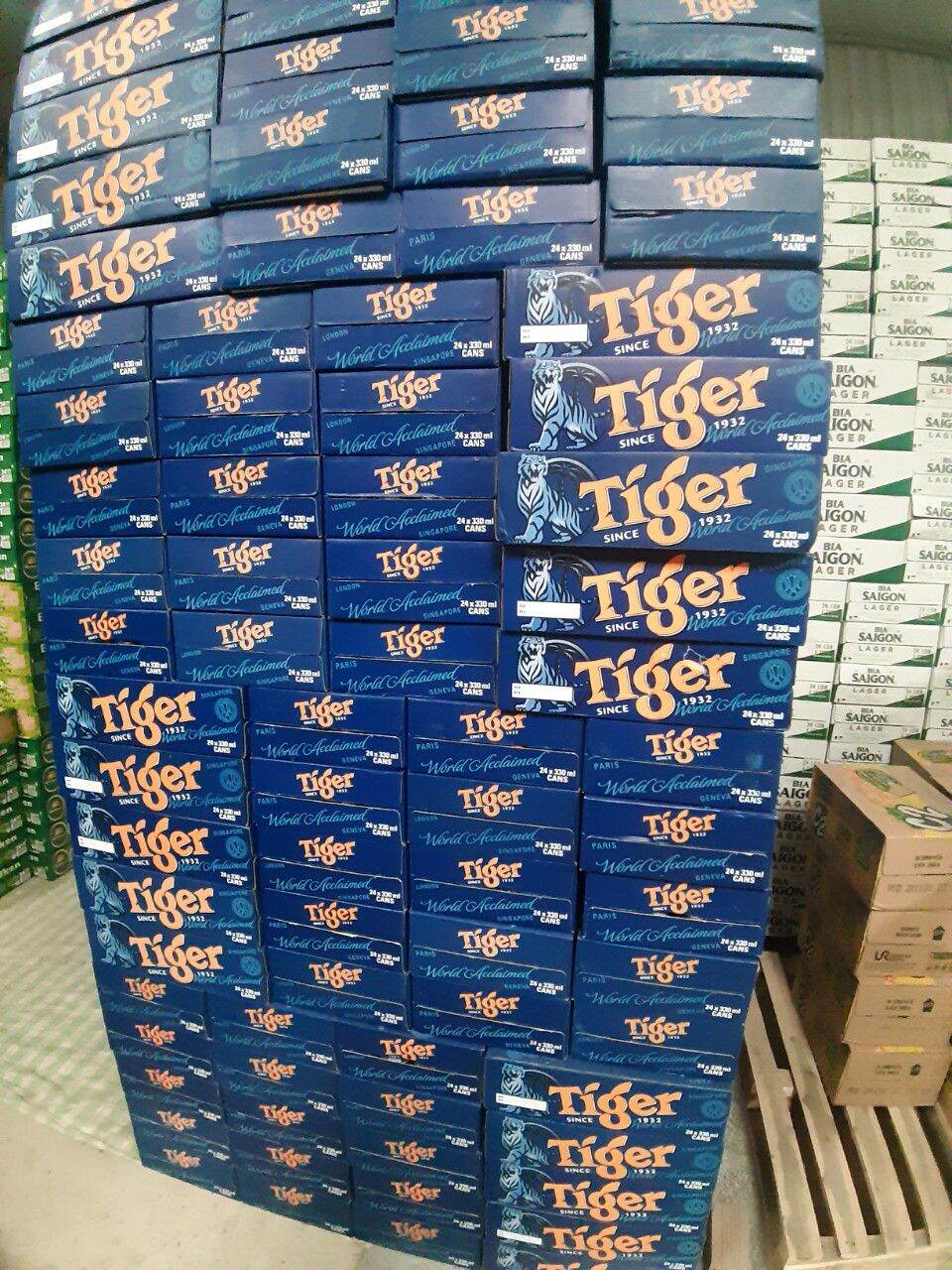 THÙNG BIA TIGER 24 LON