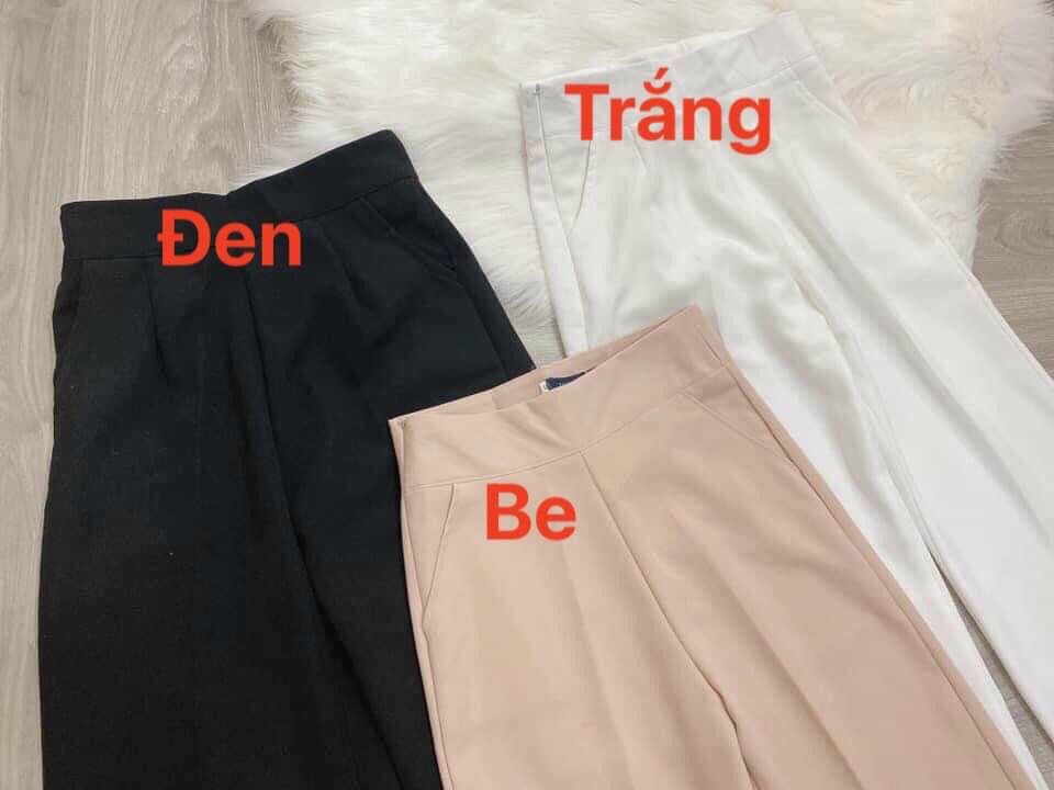 Quần ống rộng công sở