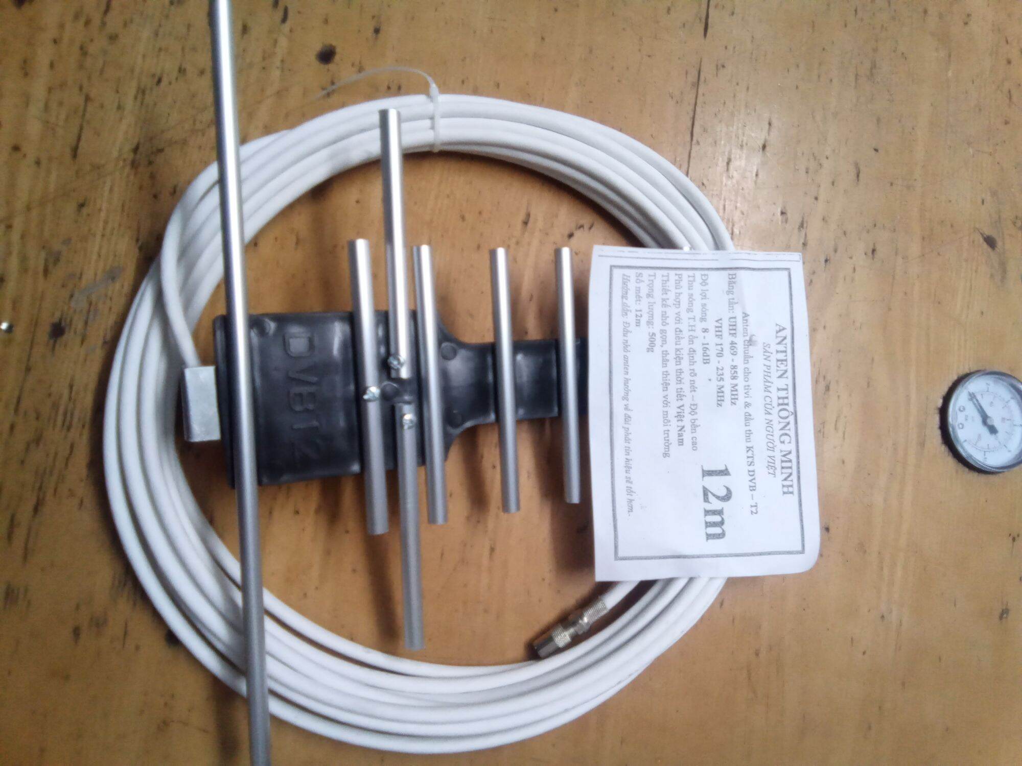 Anten chuẩn cho tivi & đầu thu KTS DVB• T2