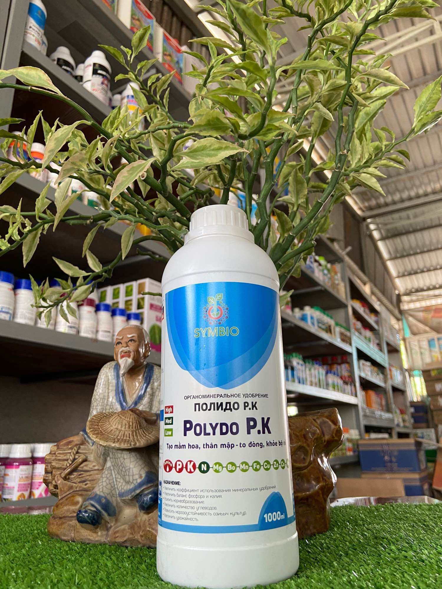 Phân Bón Sinh Học POLYDO P.K của SYMBIO
