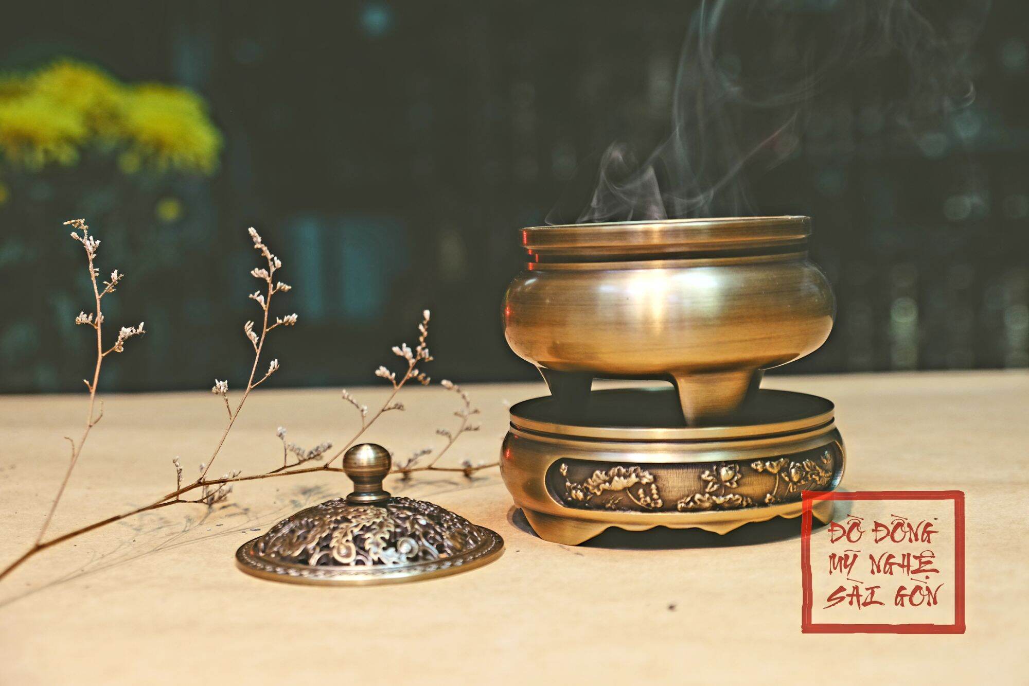 Lư Xông Trầm Bằng Đồng Cao Cấp