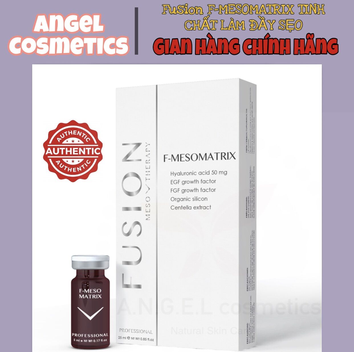 Fusion F- Mesomatrix tinh chất làm mờ sẹo , làm đầy