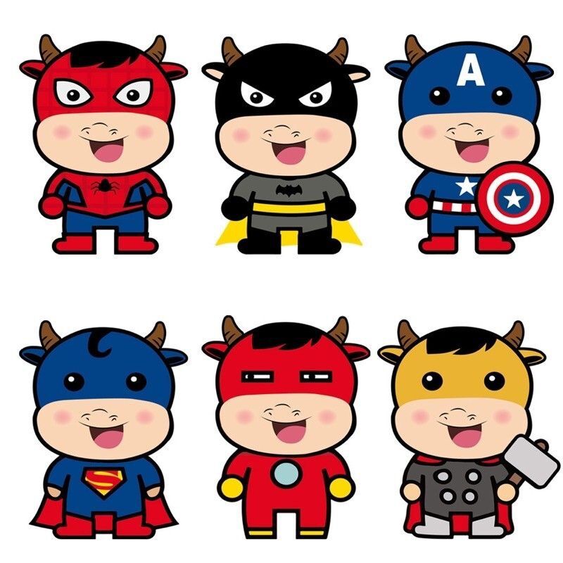 [HCM] BAO LÌ XÌ HOẠT HÌNH CHIBI 2023 XẤP 10 CÁI