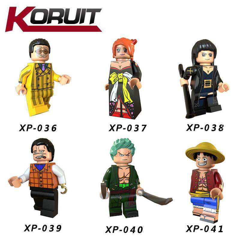 Đồ Chơi Lắp Ráp Mô hình Minifigures Các Nhân Vật Truyện Tranh One Piece, Minifigure One Piece