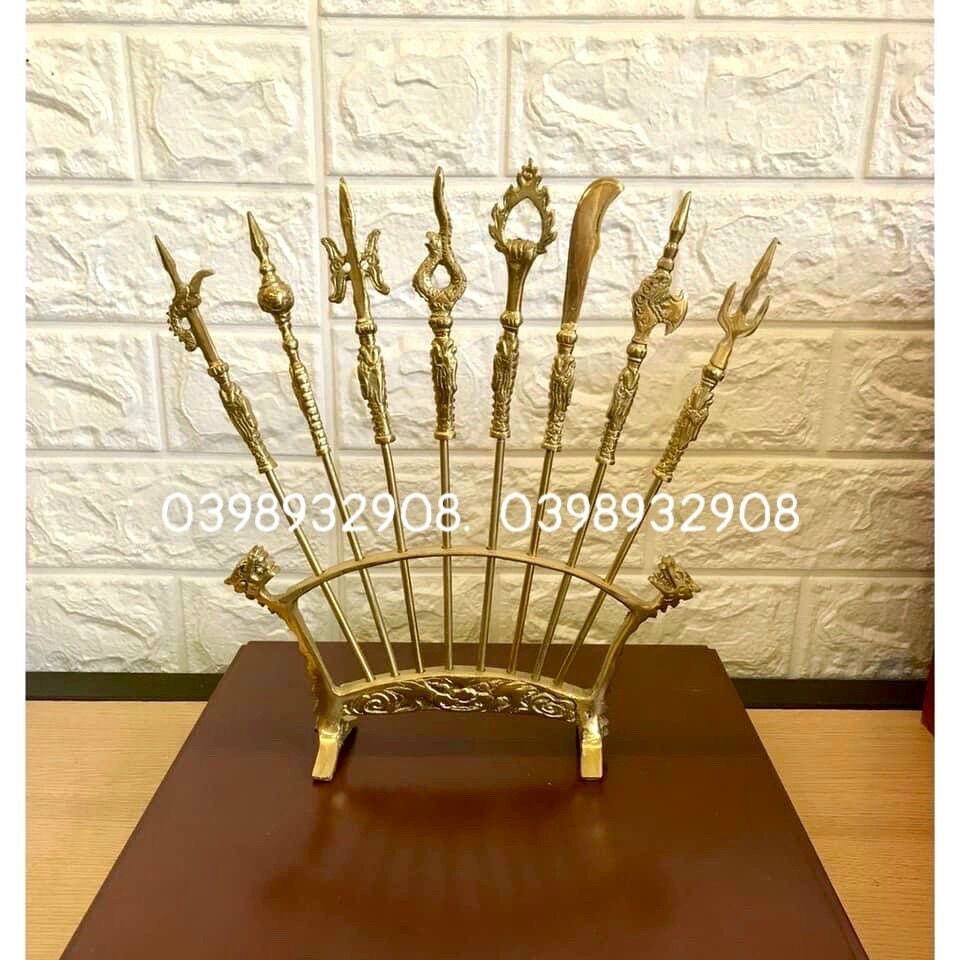 Bát bửu đồng 27 cm chất liệu bằng đồng