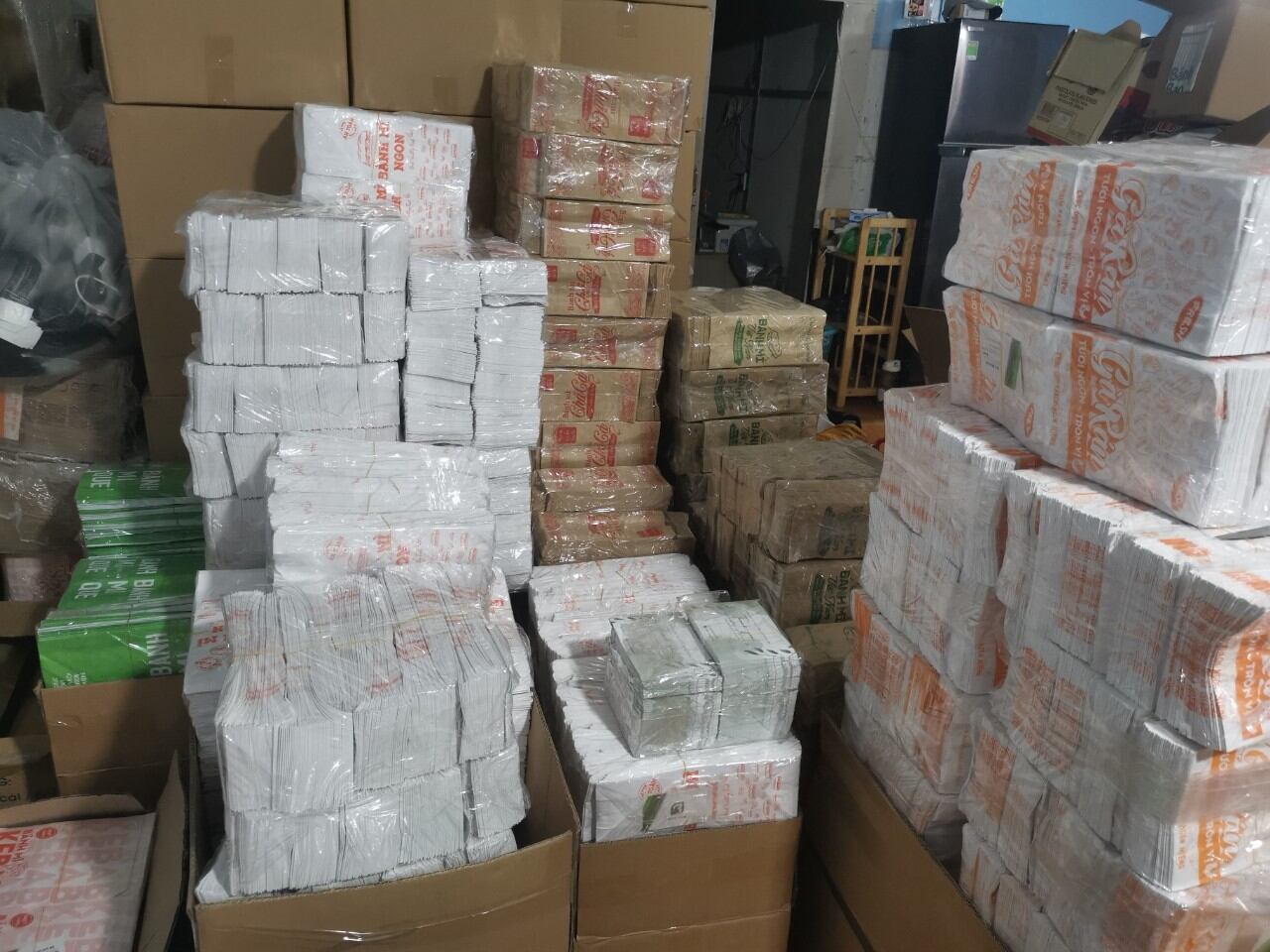 200 túi đựng hamburger, túi giấy đựng bánh hamburger