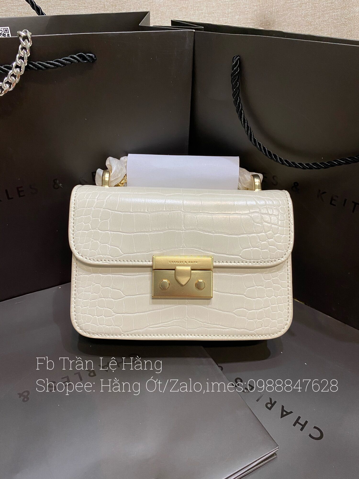 Túi Chữ C Hàng Xuuuất size mini 18cm