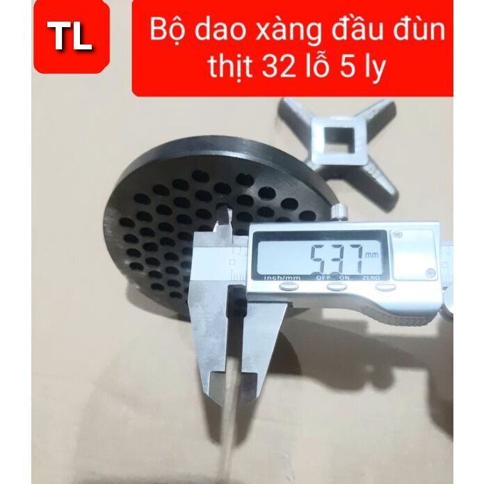 Bộ dao xàng máy xay thịt ( 32 ) Dao xay thịt đầu đùn thịt 32