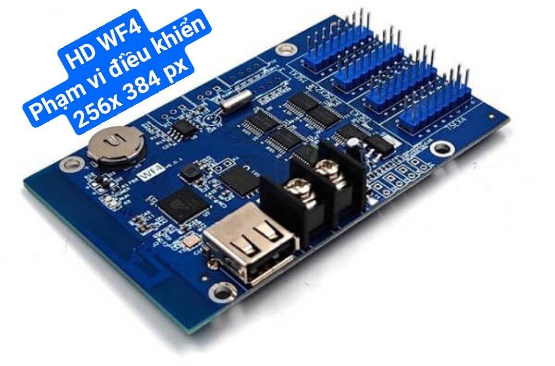 Card điều khiển hd-wf1, wf2, wf4, card điều khiển led ma trận full màu